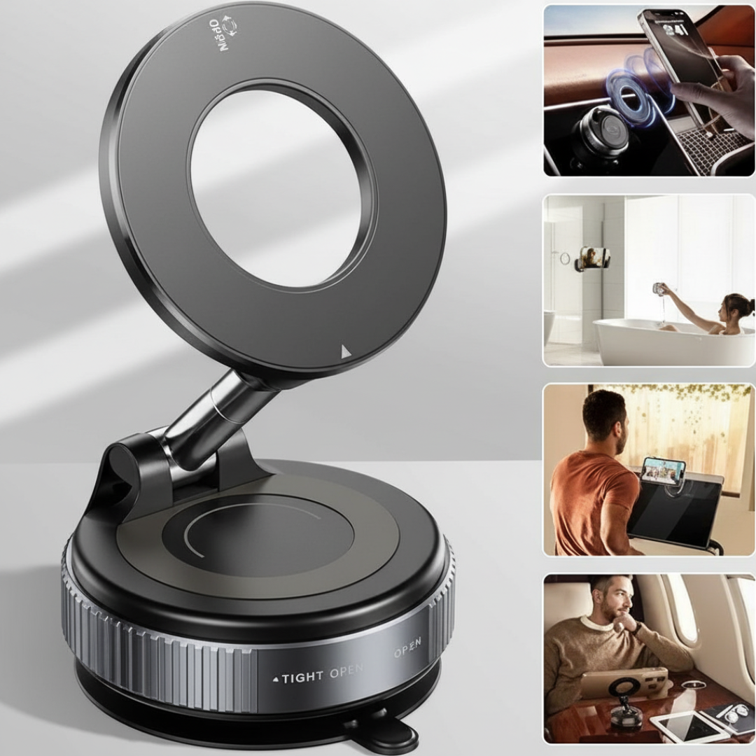 Vacuum Suction Magnetic Bracket